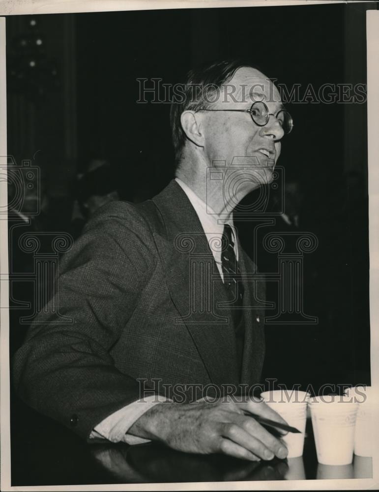 1940 Press Photo Wash.D.C. James H Dolsen, Communist - neb61449 - Historic Images
