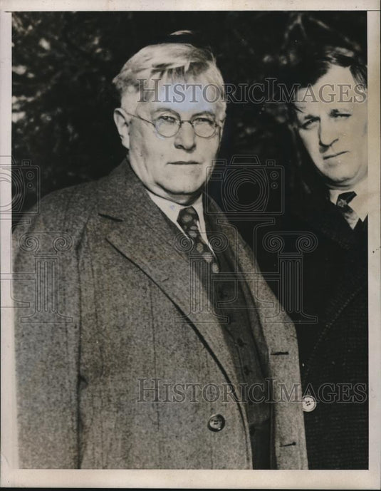 1939 Press Photo Pastor Herbert S Bigelow Of Ohio - neb66058 - Historic Images