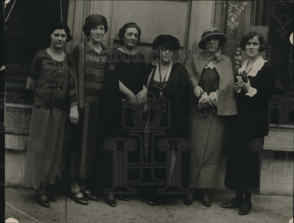 1924 Press Photo Women for Political Action, Mrs Duncan,I Kendy,Mrs Burch, - Historic Images