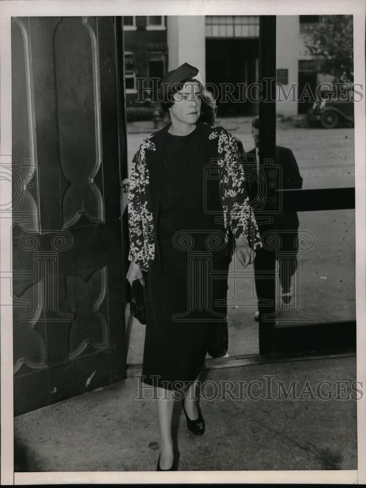 1938 Press Photo Mae Conner, confessed to performing an illegal operation - Historic Images