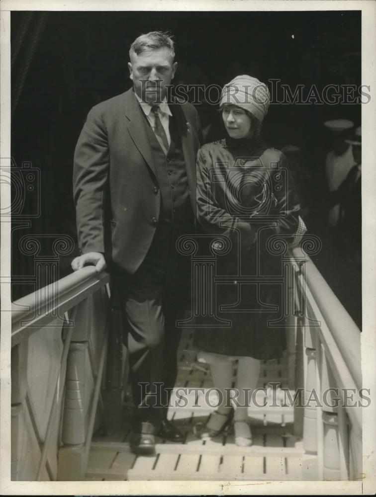 1932 Press Photo Los Angeles California Major Walter K Tuller - neb61298 - Historic Images