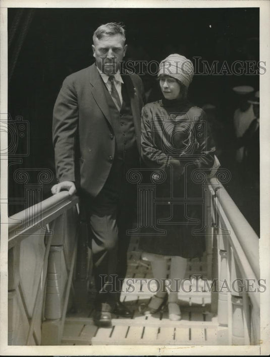 1932 Press Photo Los Angeles California Major Walter K Tuller - neb61298 - Historic Images