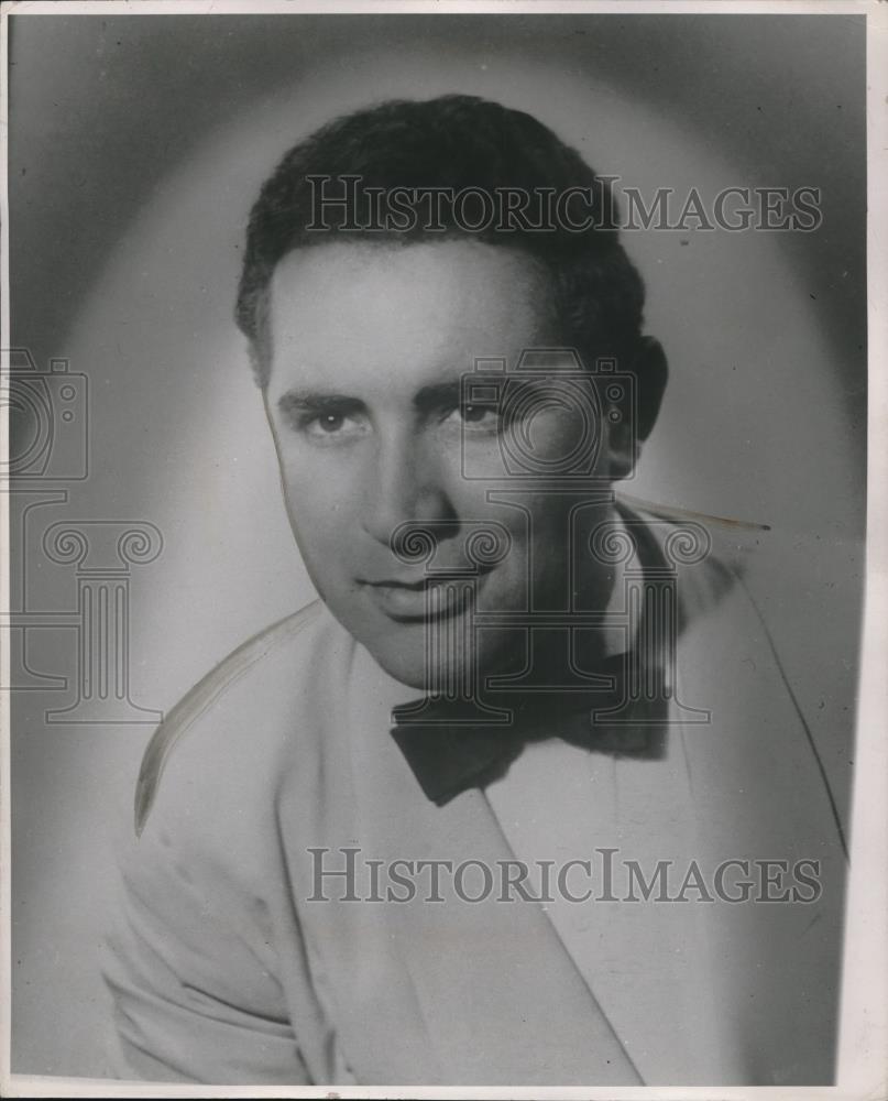 1956 Press Photo Norman Atkins, Baritone - neb65768 - Historic Images