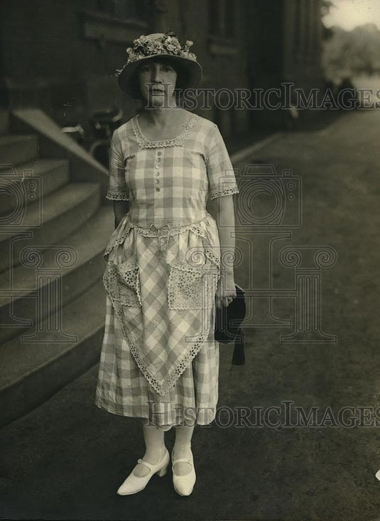 1922 Press Photo Kate Wood Ray Member Of American Sociological Association - Historic Images