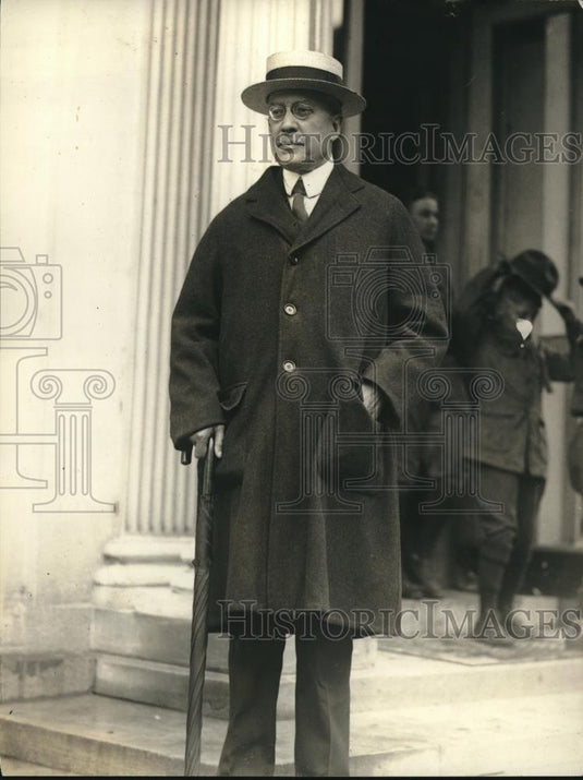 1923 Press Photo James Beck, Solicitor General of the Department of Justice - Historic Images