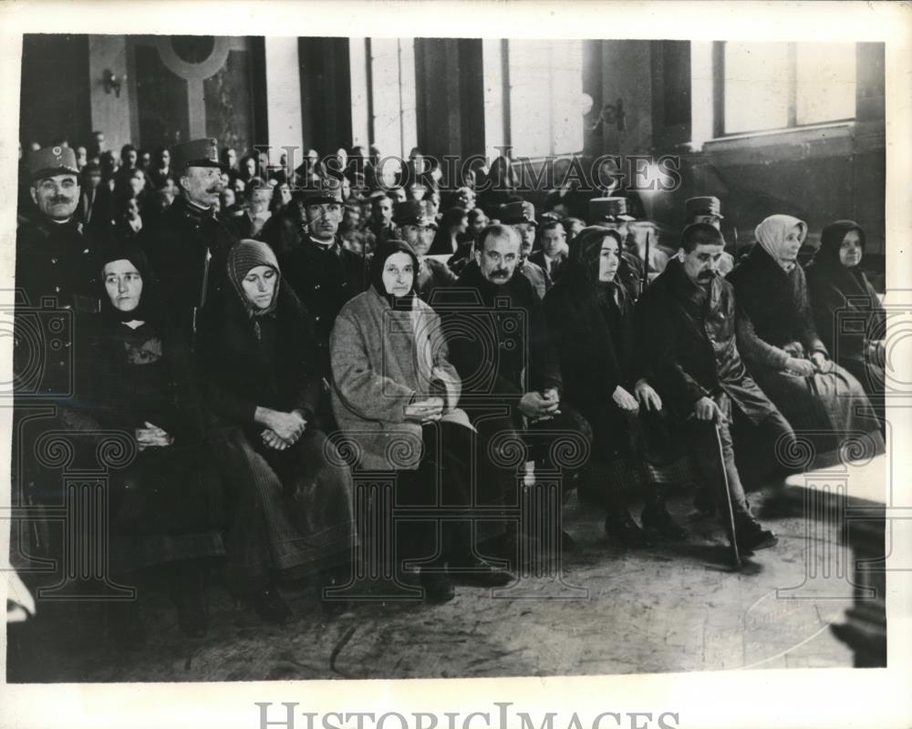 1935 Press Photo Julianne Nagy Convicted Of Poisoning Her Family Hungary - Historic Images