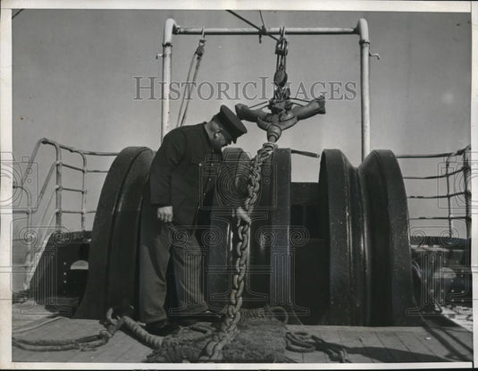 1938 Press Photo New York City Western Union Cable Boats - neb64867 - Historic Images