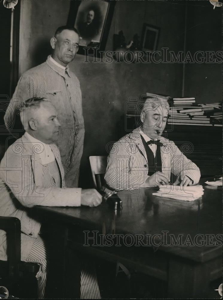 1920 Press Photo Kansas City, Ks mayorH Mendenhall, N Reichehmeker,O Elder - Historic Images