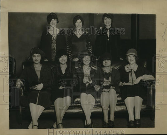 1926 Press Photo Members of the Dayton Westminister Chair, A. Dodson, N. Johnson - Historic Images