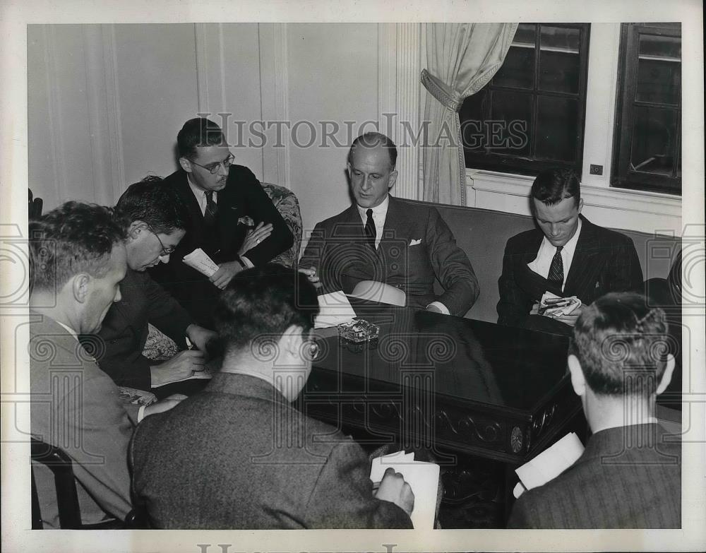 1939 Press Photo Sumner Welles diplomat in Foreign Service American official - Historic Images