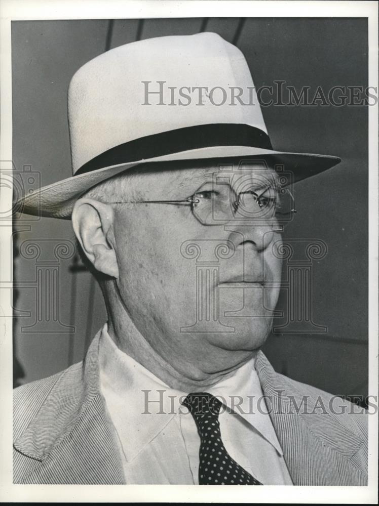 1939 Press Photo Minister Politician Herbert Bigelow Proposes Pension Plan - Historic Images