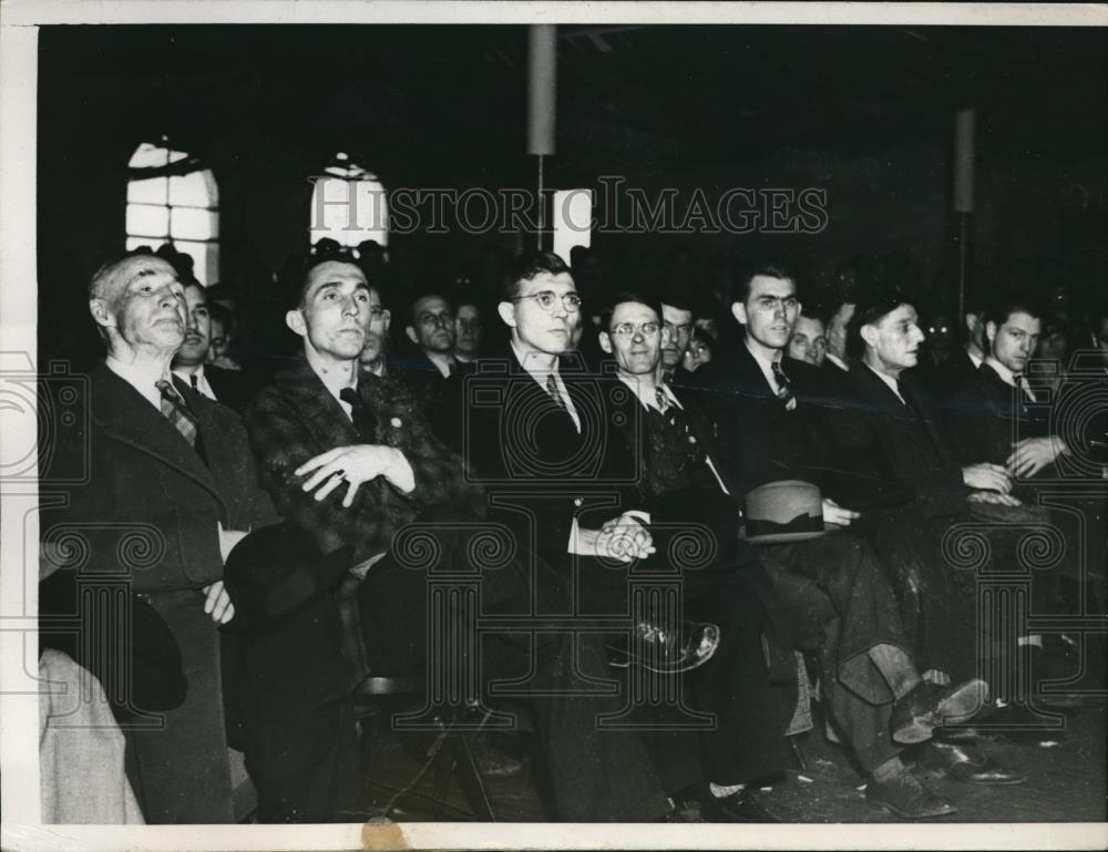 1937 Press Photo United Automobile Workers of America - neb64898 - Historic Images