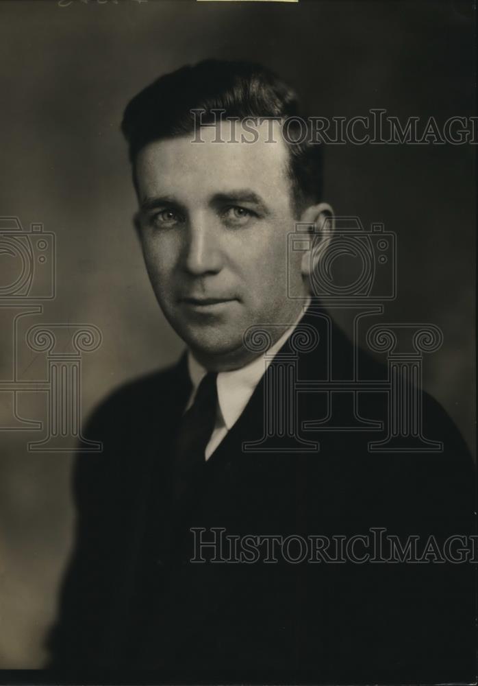 1928 Press Photo Edward Durkin Globe Proofing Company Businessman - Historic Images