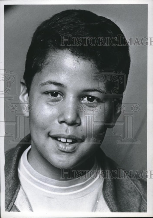 1969 Press Photo 13 year old Walter Anthony, photographed for a magazine article - Historic Images