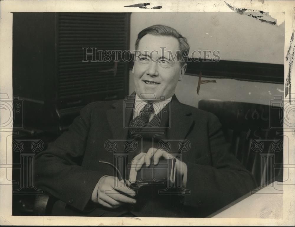 1922 Press Photo Cyril Woodworth Armstrong Attorney - Historic Images