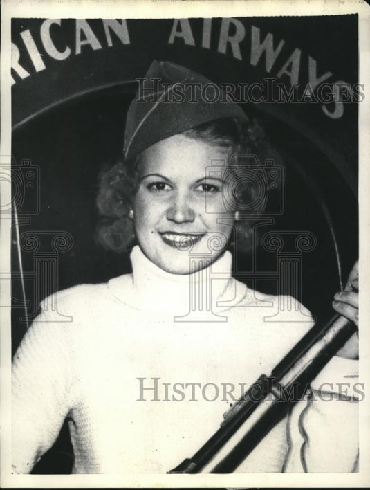 1933 Press Photo Peggy Carey Indiana Beauty Contest Winner - Historic Images