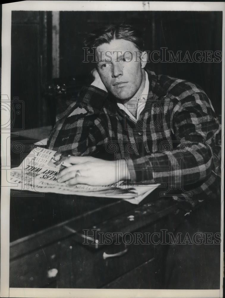 1931 Press Photo NYC, Henry Miller Jr, fiancÃƒÆ’Ã†â€™Ãƒâ€ ÃƒÆ’Ãƒâ€šÃ‚Â© of slain V Brannen - Historic Images