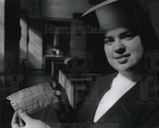 1968 Press Photo New York Sister Margaret Patrick Marie Lottery Winner - Historic Images