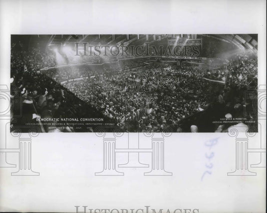 1958 Press Photo Democratic National Convention in Chicago, Ill - Historic Images