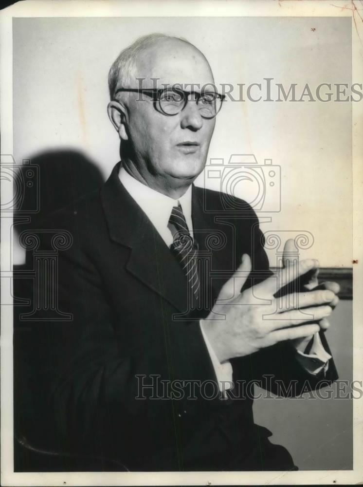 1935 Press Photo Charles A Griffin on Witness Stand Habeas Corpus Proceedings - Historic Images