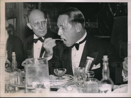 1936 Press Photo Dr CF Kettering of GE & Conway Coe, Comm of patents - Historic Images