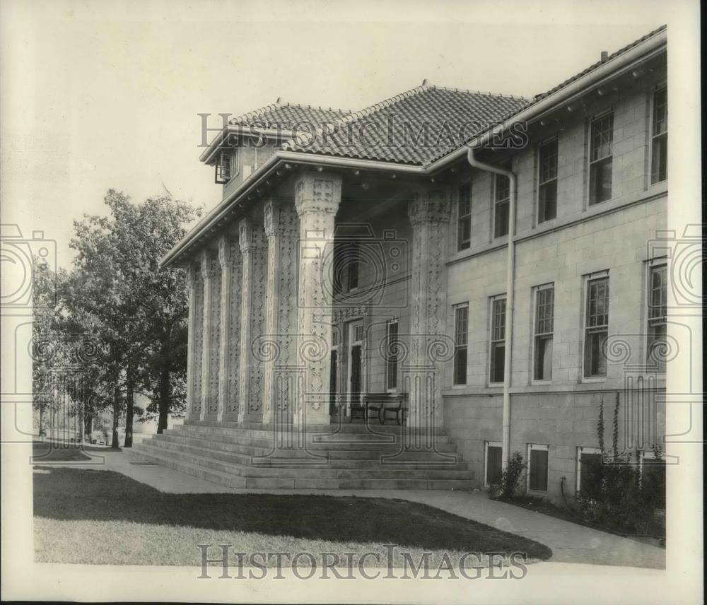 1923 Press Photo Great Roosevelt Memorial Auditorium at Mooseheart, Illinoi - Historic Images