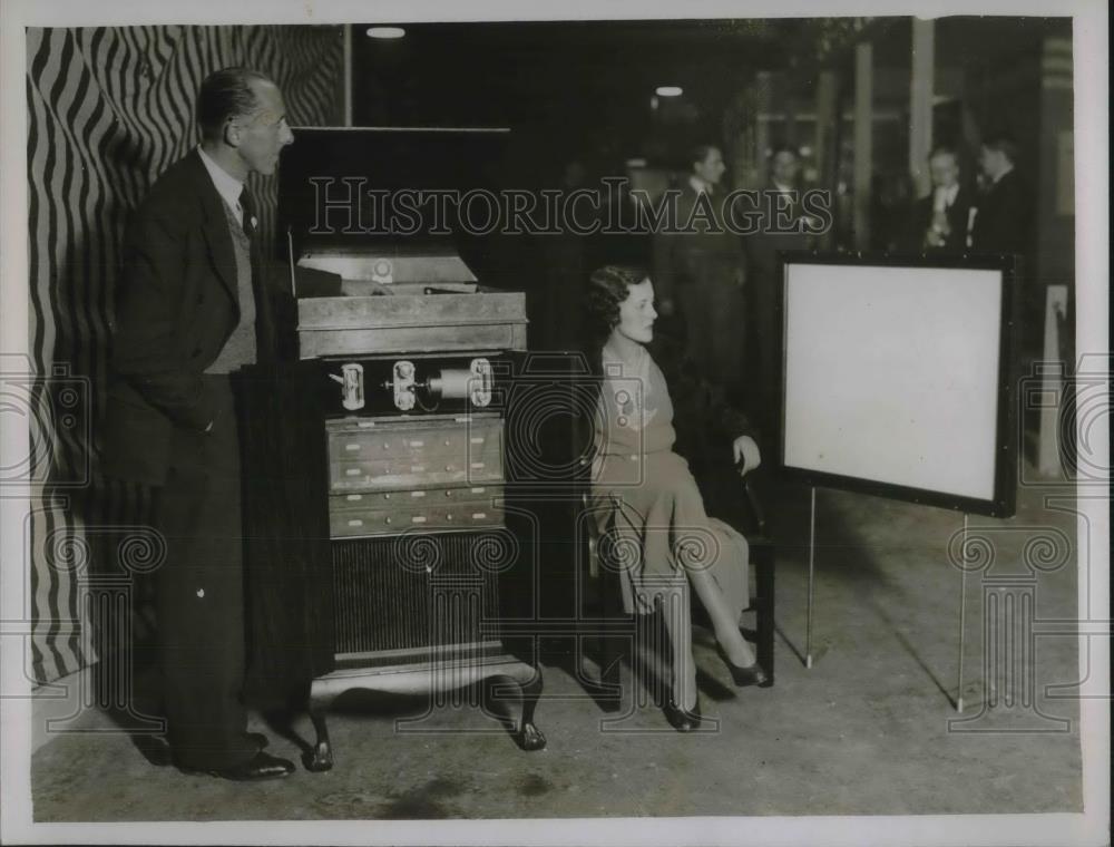 1931 Press Photo Radio exhibition at Olympia, London - Historic Images