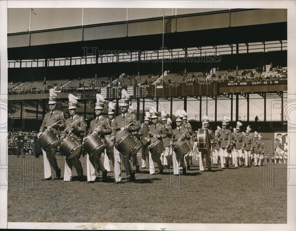 1937 Press Photo St Louis American Legion band in contest at NYC - Historic Images