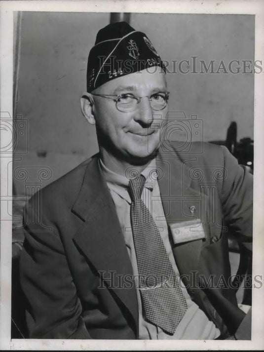 1944 Press Photo Los Angeles Ed W Bolt San Francisco American Legion - Historic Images