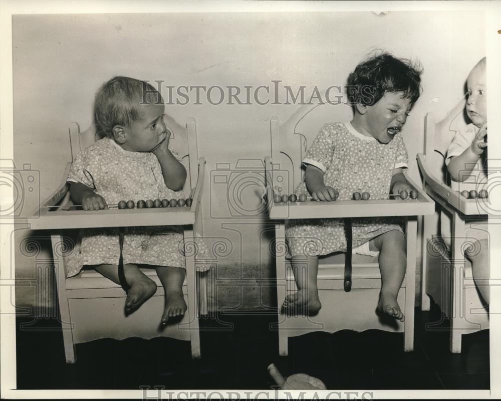 1935 Press Photo Westfield State Farms Nursery - Historic Images