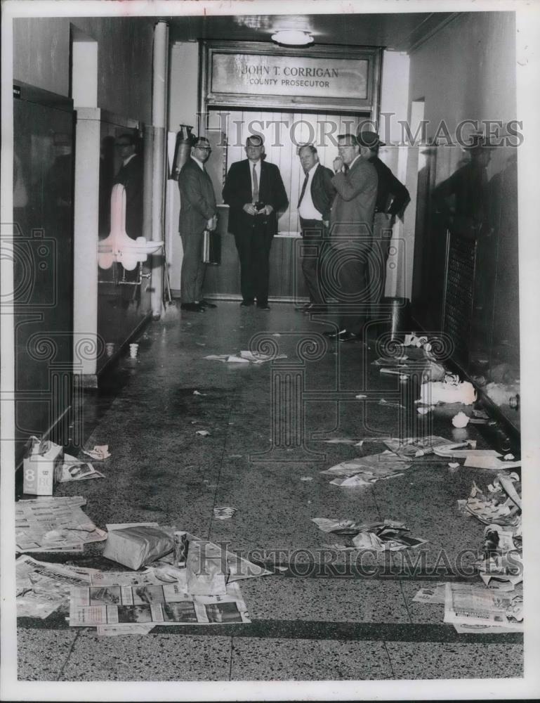 1969 Press Photo Court House, John T. Corrigan, County Prosecutor - neb77410 - Historic Images