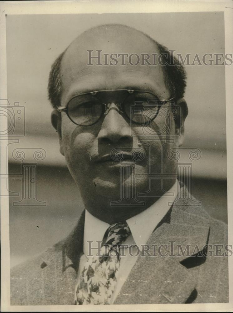 1930 Press Photo Dr. Chun Young Chan Barred by Immigration in Los Angeles - Historic Images