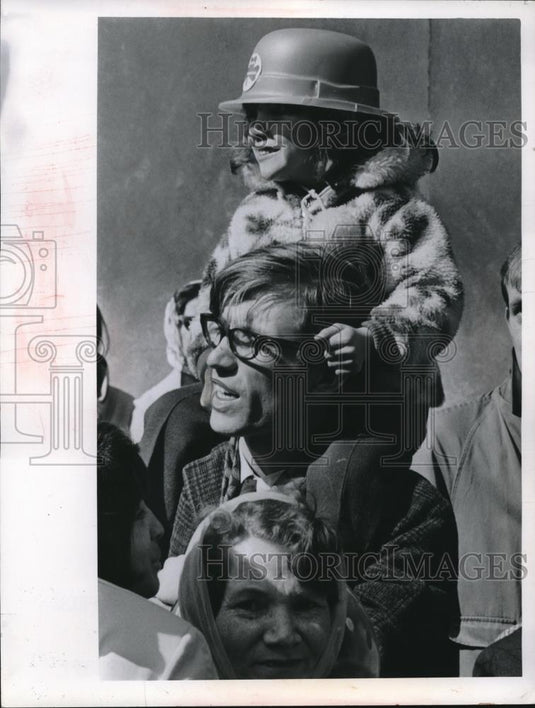 1967 Press Photo St. Patrick's Day Parade - Historic Images