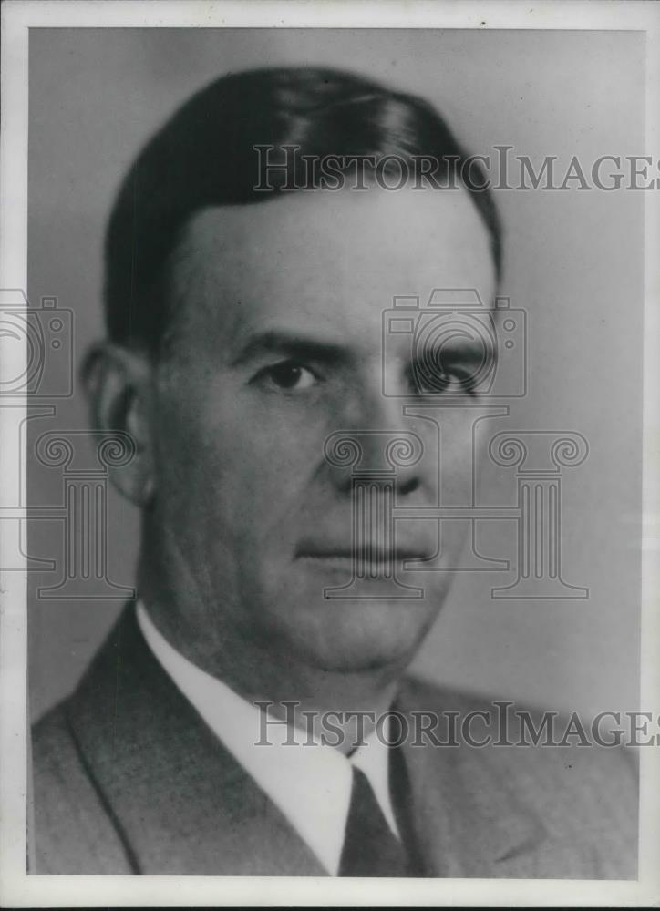 1940 Press Photo Maurice Milligan, U.S. Attorney for Western District Missouri - Historic Images