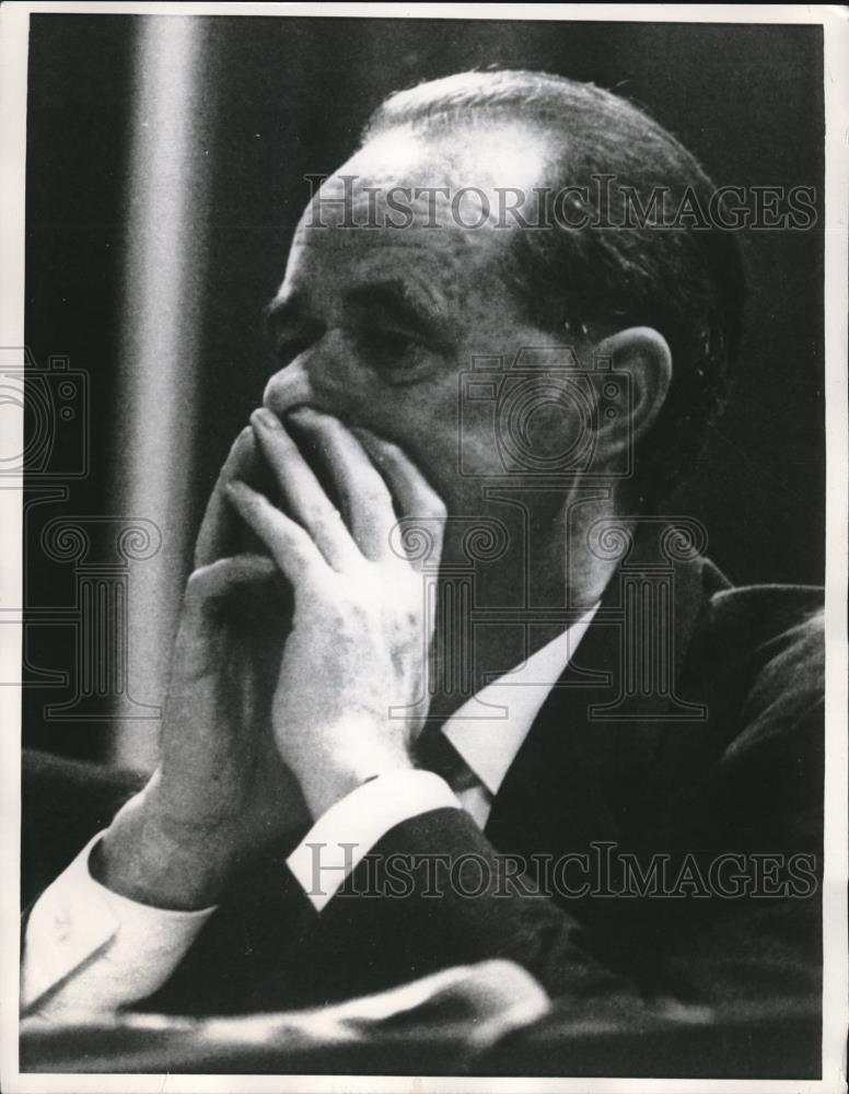 1967 Press Photo John Gollan General Secretary of Communist Party of Britain - Historic Images