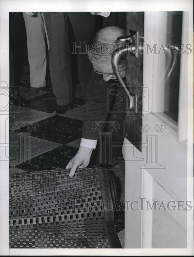 1942 Press Photo Secretary Ickes White house - Historic Images