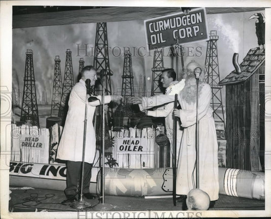 1943 Press Photo Harold Ickes Fuel Administrator & Self Acknowledged Curmudgeon - Historic Images