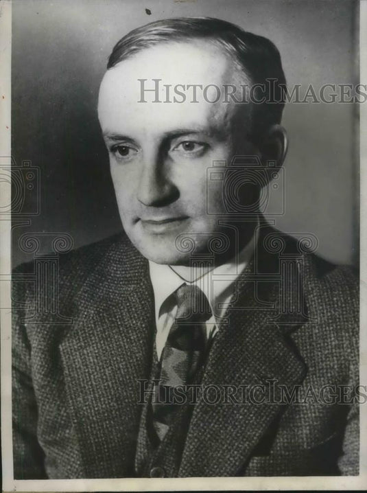 1932 Press Photo Charles R Metzger University Of Indiana Instructor On Marriage - Historic Images