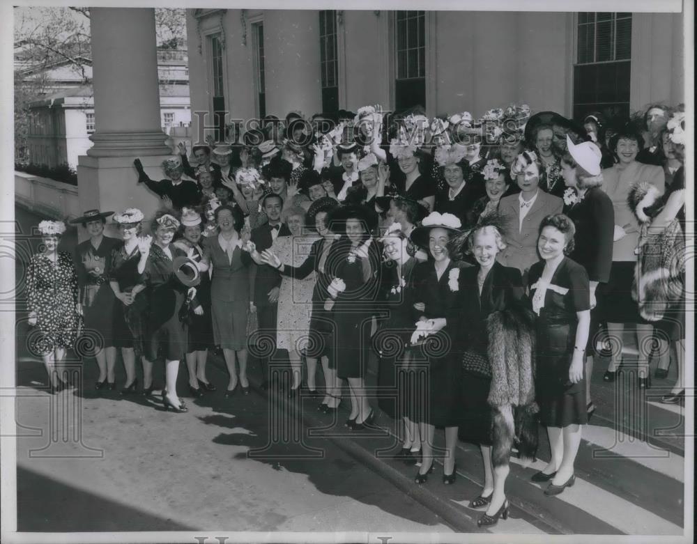 1946 Press Photo Spouses Of Government Officials Attend Picadillo Luncheon - Historic Images