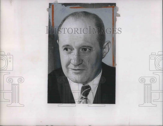1954 Press Photo James Connell of Cleveland - Historic Images