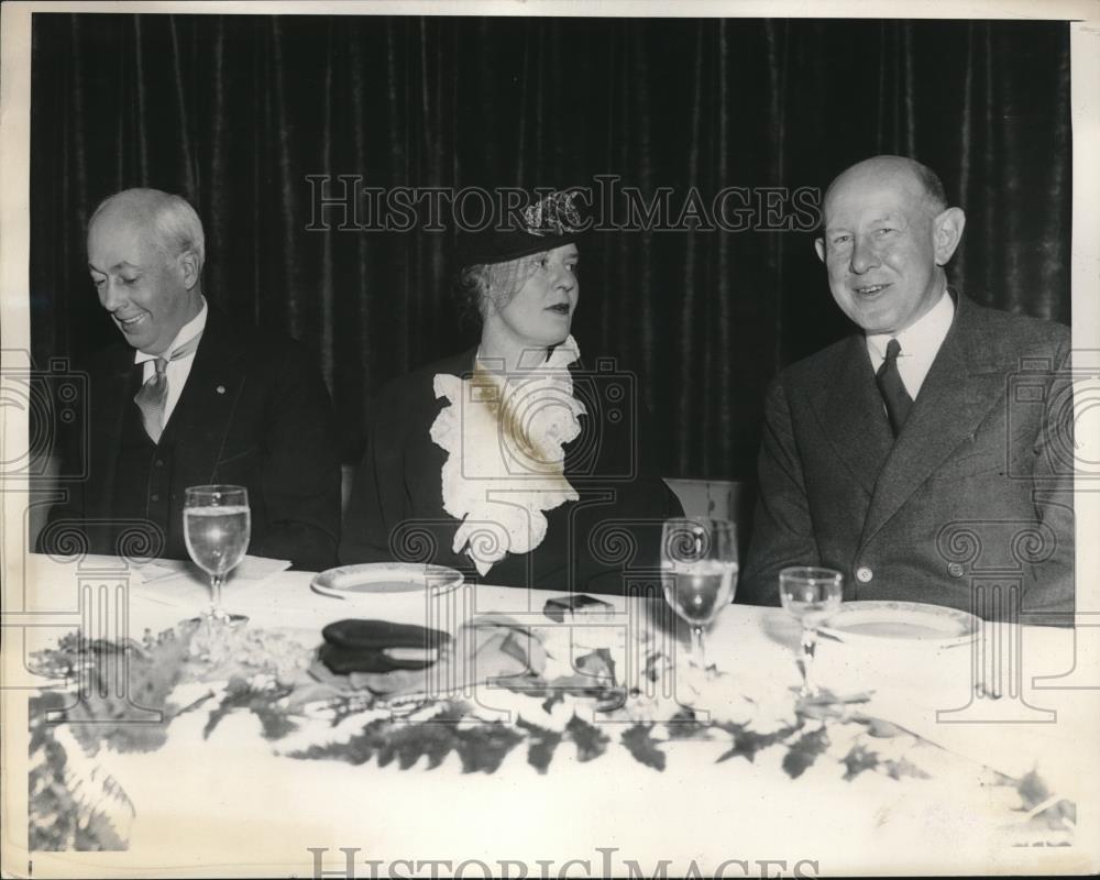 1936 Press Photo Harry Woodburn Chase Chancellor Of New York University - Historic Images