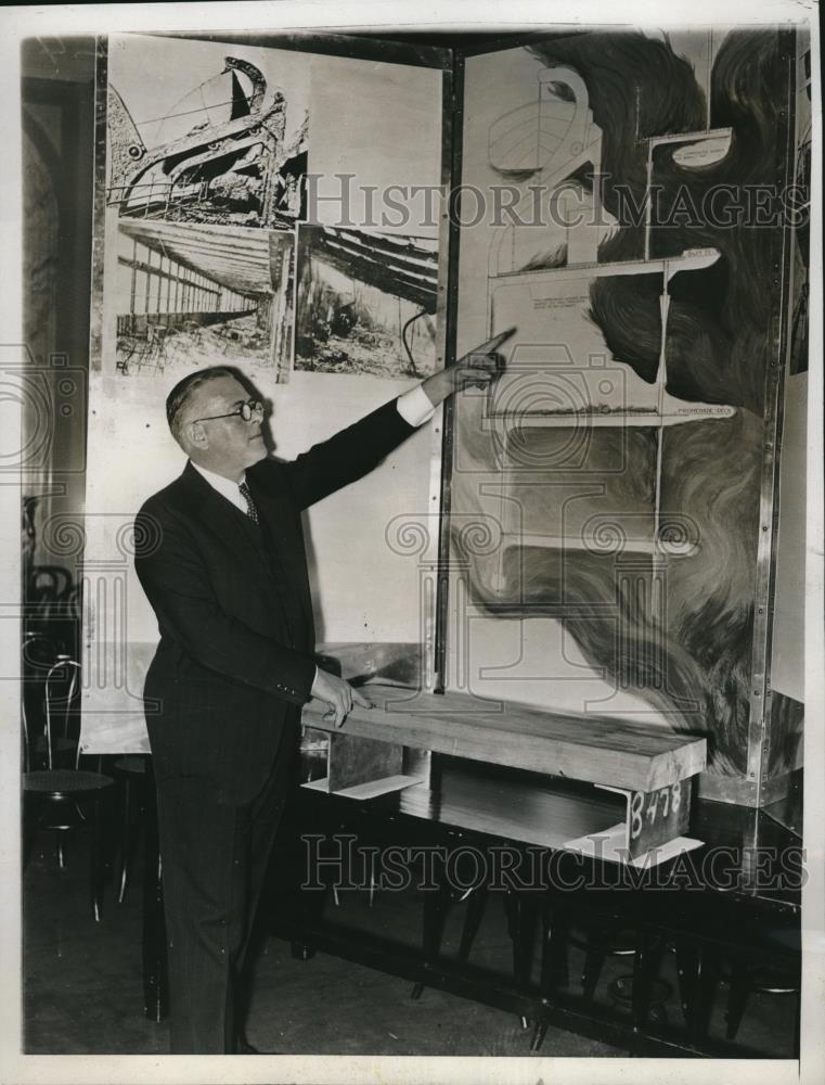 1935 Press Photo Laurence R. Wilder Gulf Industries - Historic Images