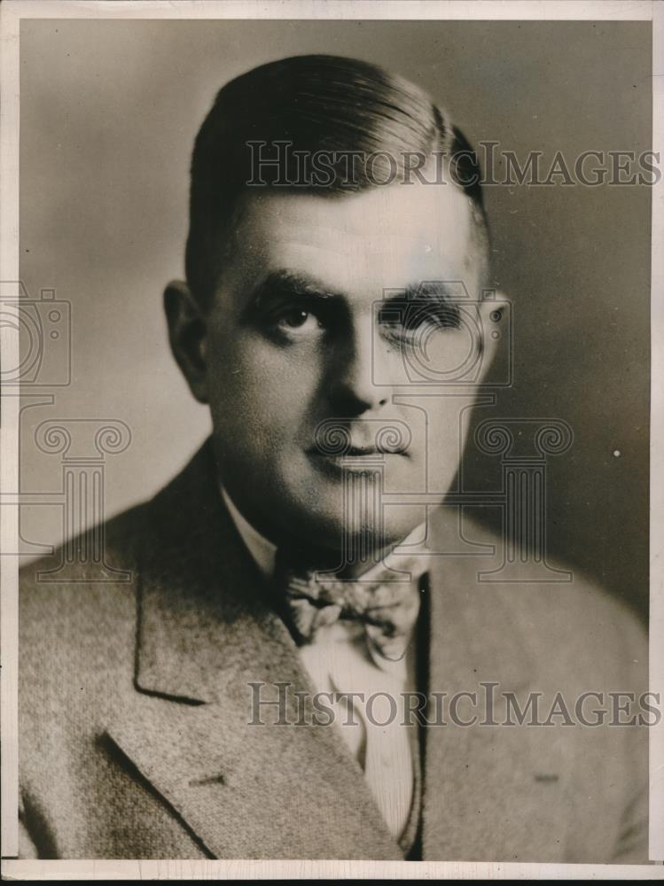 1936 Press Photo Lewis Barrows, Republican Nominee For Governor Of Maine - Historic Images