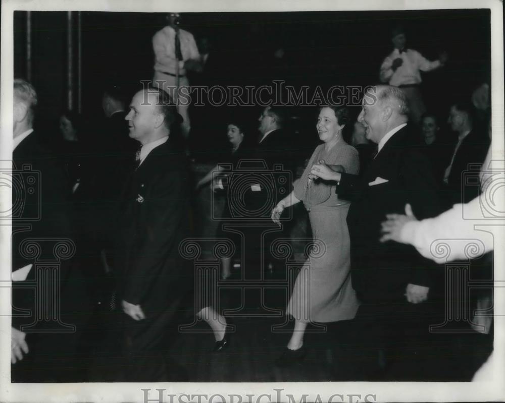 1938 Press Photo U.P. Old Timers&#39; Club No. 3 in Omaha - neb77545 - Historic Images