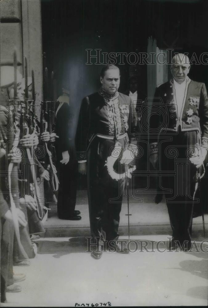 1938 Press Photo Uruguayan Minister Dr. Fredrico Grunwalot Cuestas in Rome - Historic Images