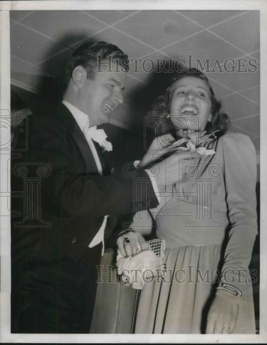 1939 Press Photo Kansas City Missouri Herbie Kay Orchestra Celebration - Historic Images