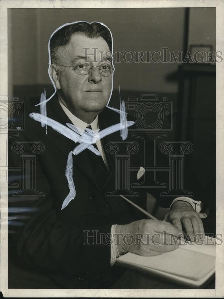 1927 Press Photo Dr Harry Warren President Save A Life League - Historic Images