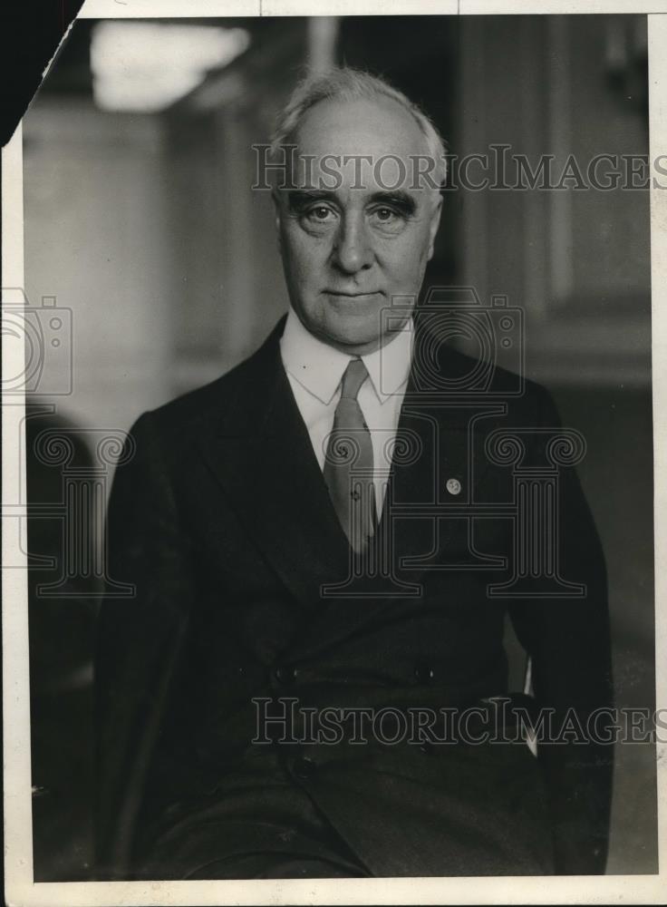 1930 Press Photo Frederic A. Besley, Treasurer of American College of Surgeons - Historic Images