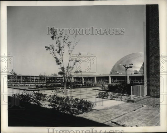1958 Press Photo Allegheny County Hospital in Pittsburgh, Pa - Historic Images
