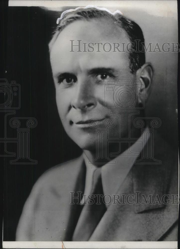 1931 Press Photo Senator P.D. Glansford - Historic Images